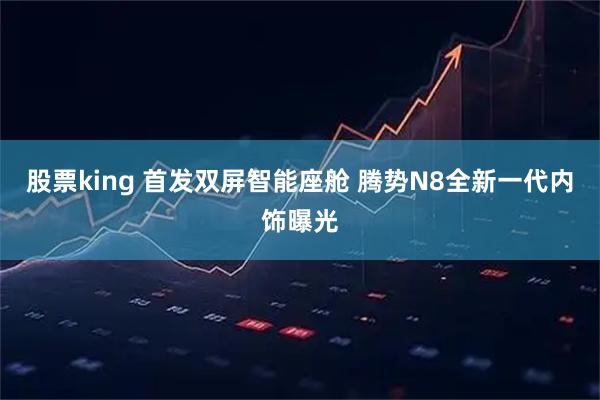 股票king 首发双屏智能座舱 腾势N8全新一代内饰曝光
