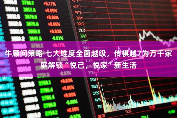 牛顾问策略 七大维度全面越级，传祺越7为万千家庭解锁“悦己，悦家”新生活